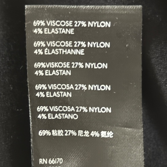 Anthropologie Women’s the essential Crop Flare Black Pants Size XS - Picture 5 of 6